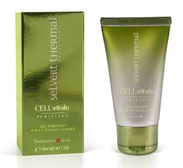 Selvert Thermal Cell Vitale - Żel Zmywający do skóry łojotokowej i podatnej na trądzik
