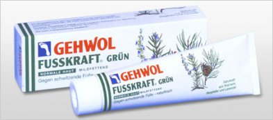 Fusskraft Grun Balsam Odświeżający do Pocących się Stóp Gehwol