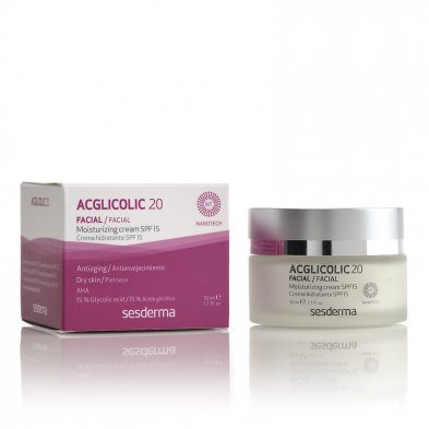 Acglicolic 20 Krem Nawilżający SPF 15