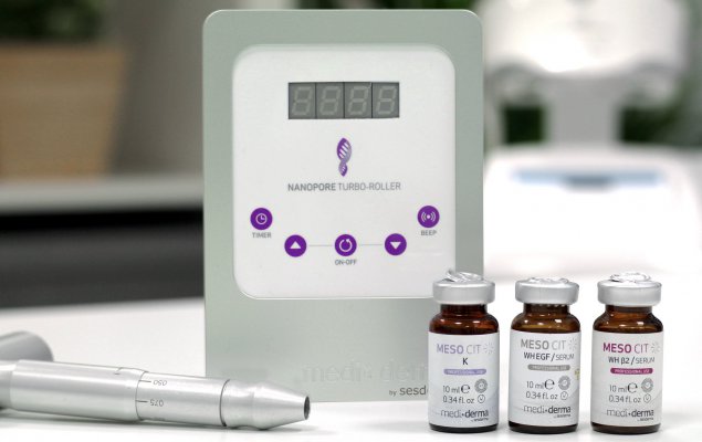 Mezoterapia mikroigłowa do zabiegu - twarz